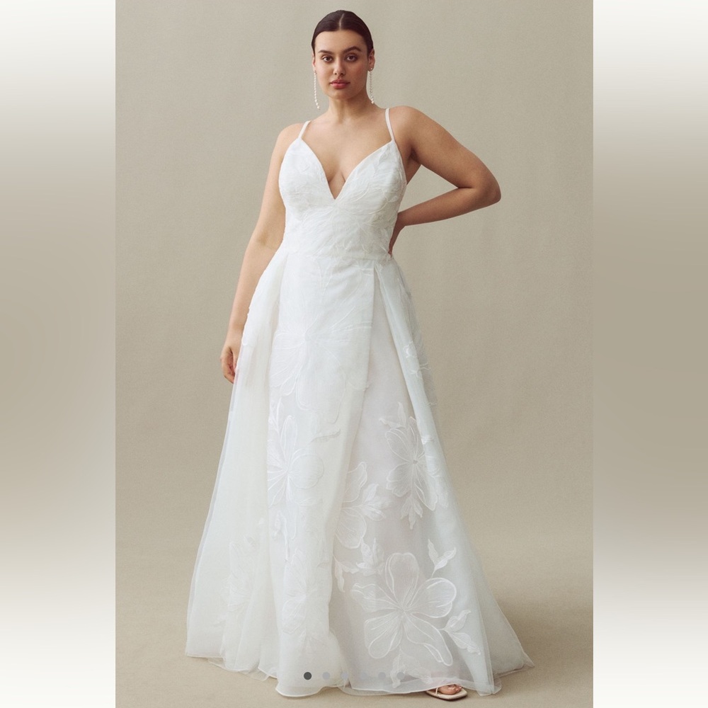 Anthropologie WToo by Watters Romy Sleeveless Corset Wedding Gown NWT
